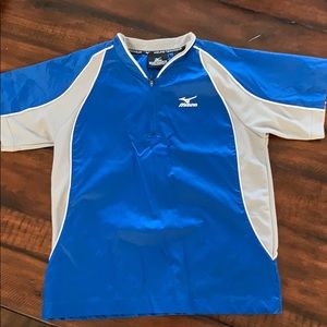 Boys Mizuno baseball wind jacket